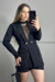 Conjunto Alfaiataria Chique | Short e Blazer na internet