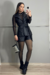 Blusa Tule com Manga Longa - comprar online