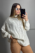 Blusa Tricô Gola Alta na internet