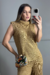 Conjunto Tricô | Calça Pantalona e Blusa - comprar online