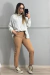 Blusa Tricô Gola Alta - comprar online