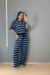 Conjunto Tricô Modal | Blusa e Calça Pantalona - FOREVER