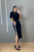 Vestido Midi em Tricô Modal na internet