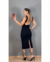 Vestido Anarruga Ziper Posterior Preto na internet