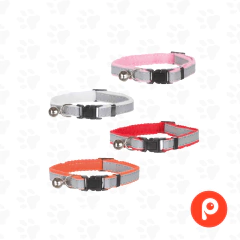 Collar reflectante para gatos. Plástico en internet