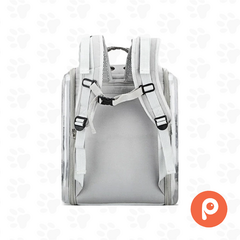 Bolso cuadrado transparente frente burbuja - Paws Pet Market
