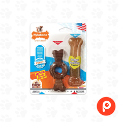 Nylabone Puppy Twin Pack Petite Reg Aro Nylon