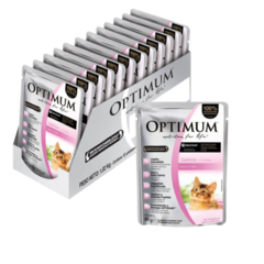 Optimum Cat Kitten Wet Pouch - comprar online