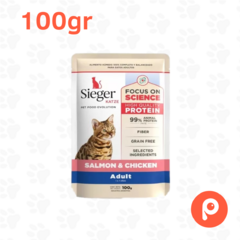 Sieger Katze Adulto Salmon y Pollo Pouch en internet