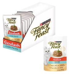 Fancy Feast Goulash Pavo Pouch - comprar online