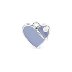 Chapita Identificatoria My Family SMALL HEART (Con Borde)