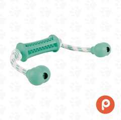 Palo con cuerda, menta, caucho natural, 9 cm/37 cm