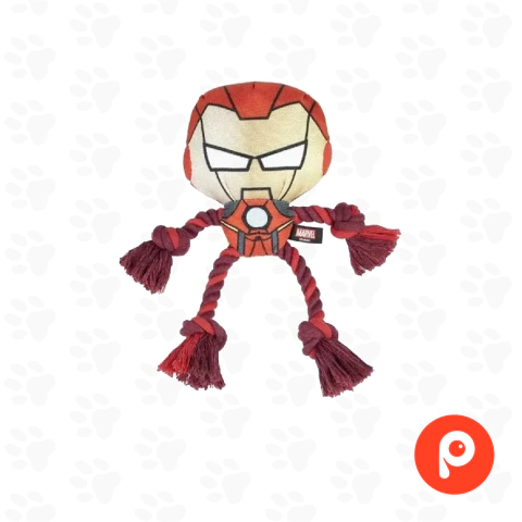 Cuerda Dental Perro Avengers Iron man (Línea Marvel)