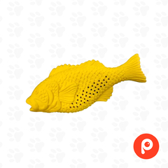 Pescado para snacks, caucho natural, 15 x 3,8 x 6 cm (Consultar colores disponibles)