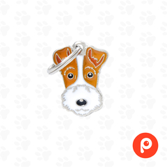 Chapita Identificatoria My Family Fox Terrier
