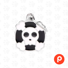 Chapita Identificatoria My Family SKULL