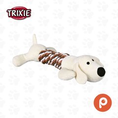 Perro con Soga, Peluche con sonido, 32cm