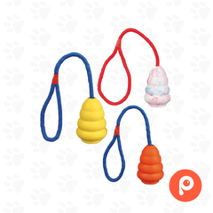 Jumper con cuerda, caucho natural 8cm /30cm (BP pets)