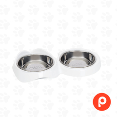 Comedero Bebedero Doble Gato Catit Pixi Bowl Acero 200ml