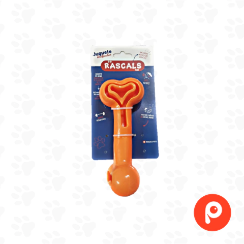 Hueso juguete goma dispensador snack - Medida:16,3x6,5x6,5cm,