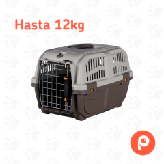 Transportadora Skudo 1. XS: 30x32x49cm. Hasta 12kg. Marrón/Arena