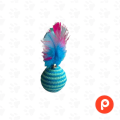 Pelota Colores Grande con pluma