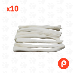 Grisines de cuero largos bolsa x10