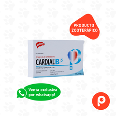 Cardial B Palatable 5mg x 20 comprimidos