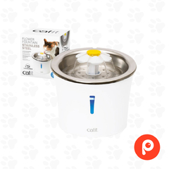 Catit Fuente Flower Acero Inoxidable 3 L