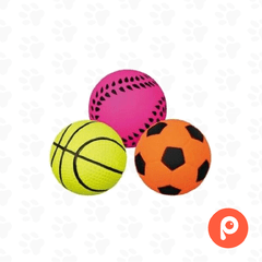 Pelota de Neon, goma espuma,6 cm