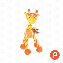 Animales con soga y pelota, 28cm (Trixie)