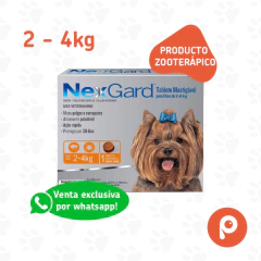 Nexgard S 2 a 4kg