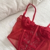 Bustier Amber - rojo