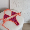 Bikini Tini morley - fucsia & naranja - comprar online