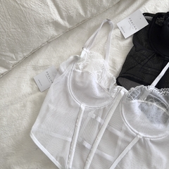 Bustier Valenza - blanco