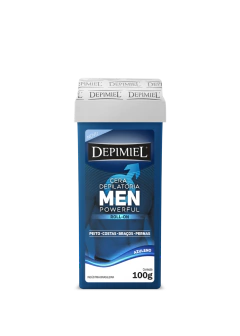 Cera Depilatória Roll-On Men Powerful 100g - Depimiel
