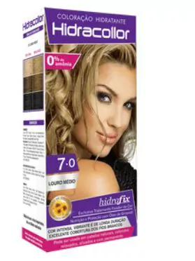 Coloração Hidracolor Kit 7.0 Louro Médio
