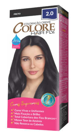 COLORACAO COLORE HAIR FLY 2.0 PRETO