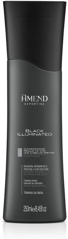 CONDICIONADOR AMEND BLACK ILLUMINATED  250ML