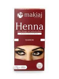 HENNA MAKIAJ MARROM