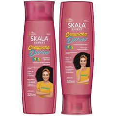 KIT SKALA SHAMPOO E CONDICIONADOR CRESPINHO DIVINO KIDS