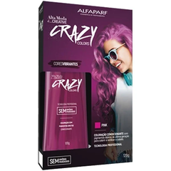 COLORACAO ALTA MODA CRAZY PINK 120G