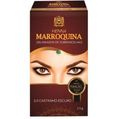 HENNA MARROQUINA 3.0 CASTANHO ESCURO