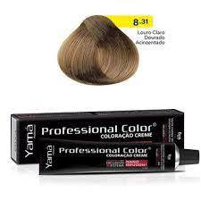 COLORACAO PROFISSIONAL YAMA NANO INFUSION 8.31 LOURO CLARO DOURADO ACINZENTADO na internet
