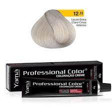 COLORACAO PROFISSIONAL YAMA NANO INFUSION 12.11 LOURO EXTRA CLARO CINZA na internet