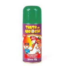 SPRAY COLOR PARA CABELO ALEGRIA VERDE 120ML na internet