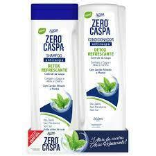 KIT ALYNE SHAMPOO E CONDICIONADOR ZERO CASPA DETOX REFRESCANTE 350ML - comprar online