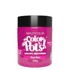 MASCARA COLOR POTS 240G ROSA NEON