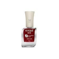  Esmalte Risqué Bio Vermelho Cremoso Pimenta Caiena 9ml