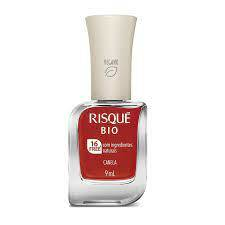  Esmalte Risqué Bio Vermelho Cremoso Canela 9ml
